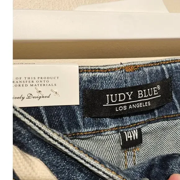 Judy Blue The Myra Denim Joggers Jeans 14W NWT JB88779 - Picture 5 of 8